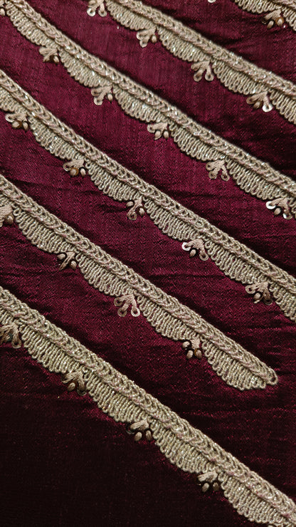 Wine Colour Bundi Set(ME-MBUS_70243)