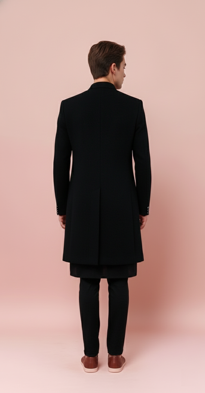 Black Colour Indo Western(ME-MINW_16686)