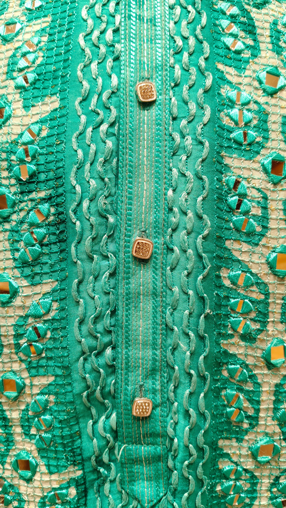 Rama Green Colour Kurta Set(ME-MKUS_1662 B)