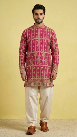 Rani Colour Kurta Set(ME-MKUS_C 439)