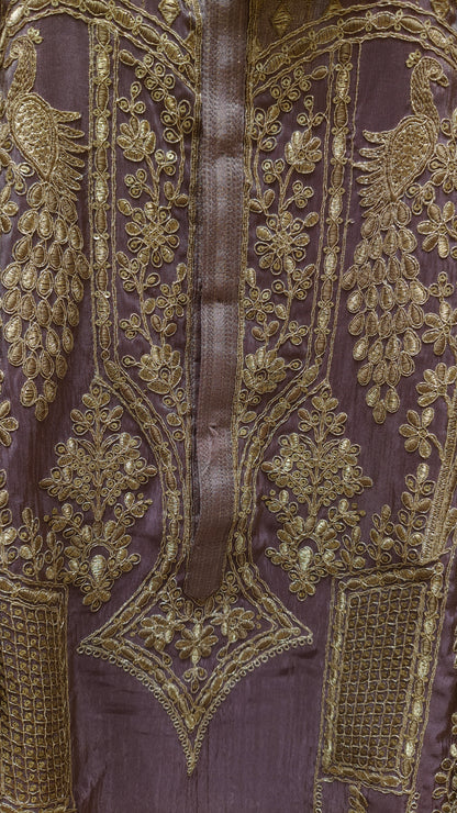 Lilac Colour Kurta Set(ME-MKUS_SK 181)