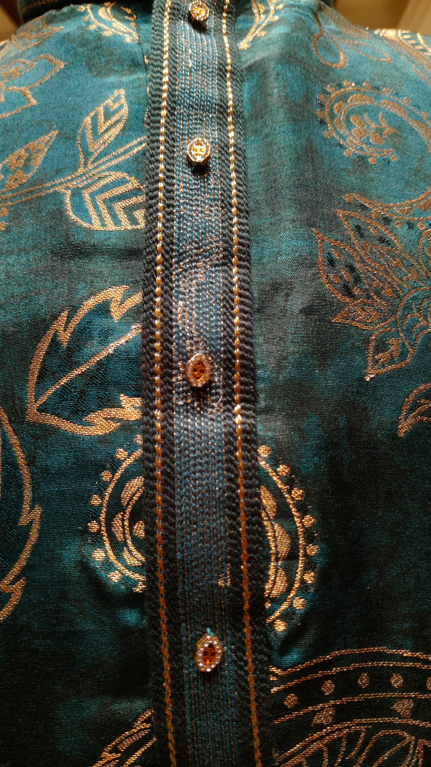Peacock Green Colour Kurta Set(ME-MKUS_SL 4040)
