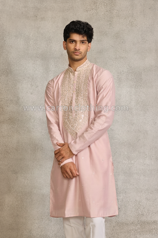 Peach Colour Kurta Set(ME-MKUS_SSK  38)