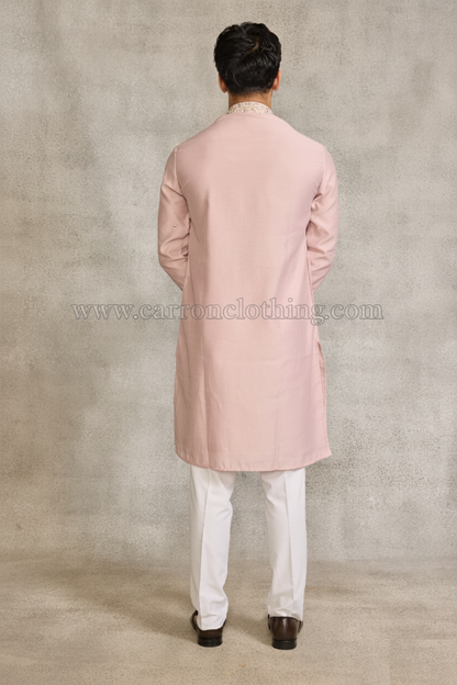 Peach Colour Kurta Set(ME-MKUS_SSK  38)