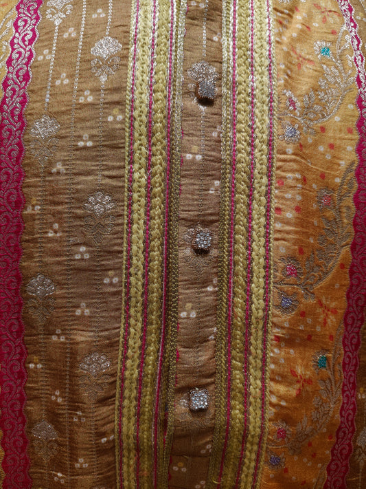 Mustard Colour Kurta Set(ME-MKUS_T2585 B)