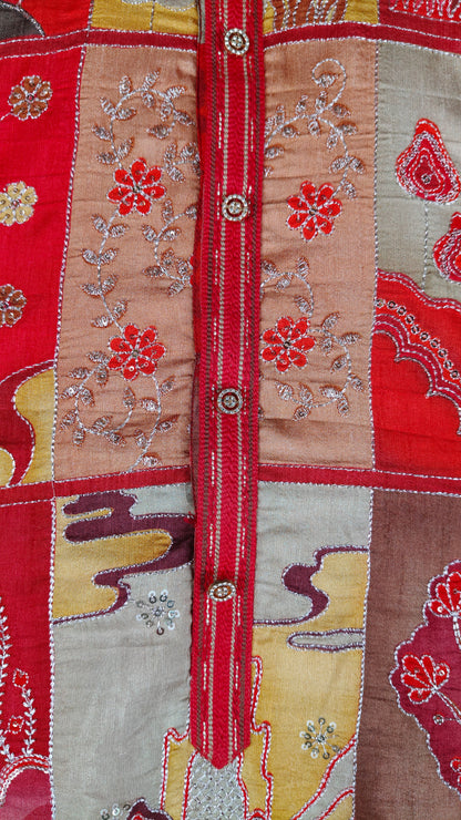 Red Colour Kurta Set(ME-MKUS_Y 56)