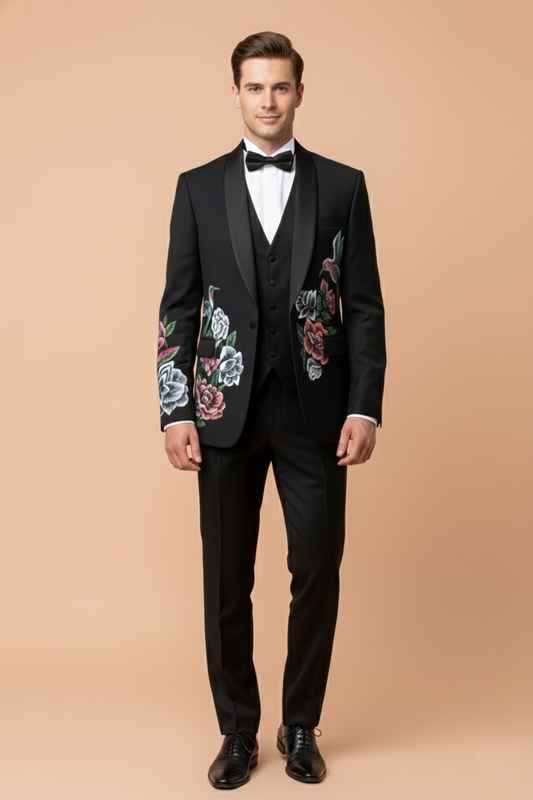 Black Colour Coat Suit (ME-MSUI_4650.306.1)