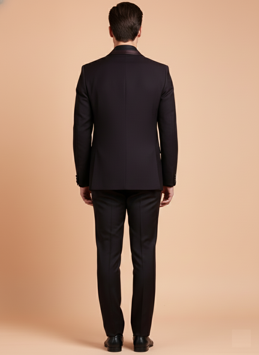 Wine Colour Coat Suit (ME-MSUI_5044.306.3)