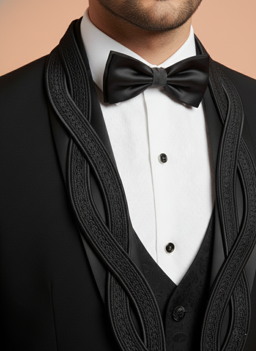 Black Colour Coat Suit(ME-MSUI_51073 R 1)