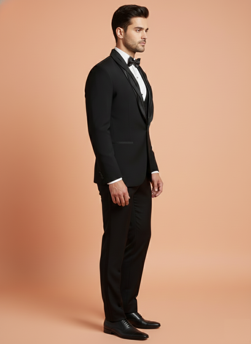 Black Colour Coat Suit(ME-MSUI_51073 R 1)