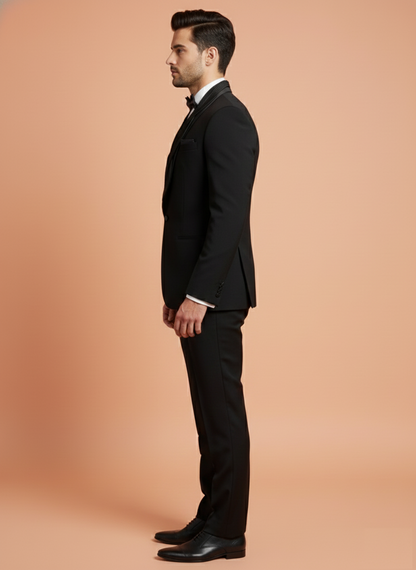 Black Colour Coat Suit(ME-MSUI_51073 R 1)