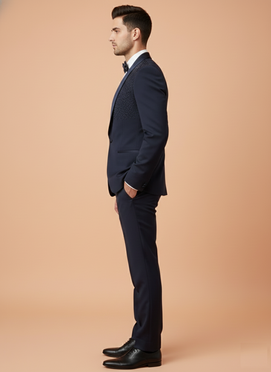 Blue Colour Coat Suit(ME-MSUI_51124 RS)