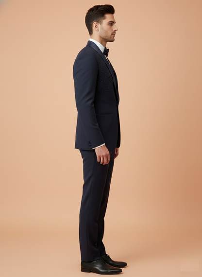 Blue Colour Coat Suit(ME-MSUI_51124 RS)