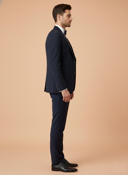 Blue Colour Coat Suit(ME-MSUI_SA 6747 D)