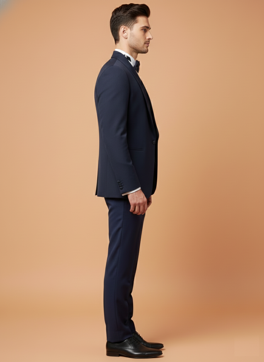 Blue Colour Coat Suit(ME-MSUI_SA 8322 D)