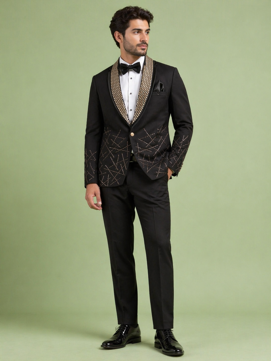 Black Colour Coat Suit(ME-MSUI_SONYA JI 01.10)