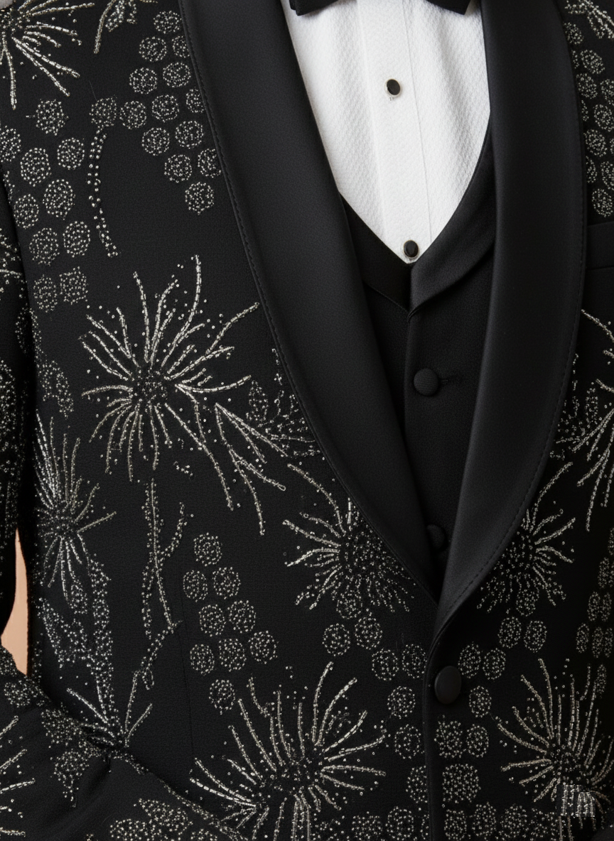 Black Colour Coat Suit(ME-MSUI_SW 52002)