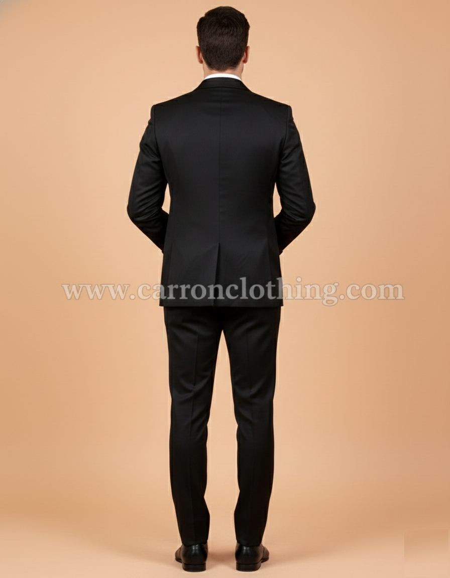 Black Colour Coat Suit (ME-MSUI_SA 7352 D)