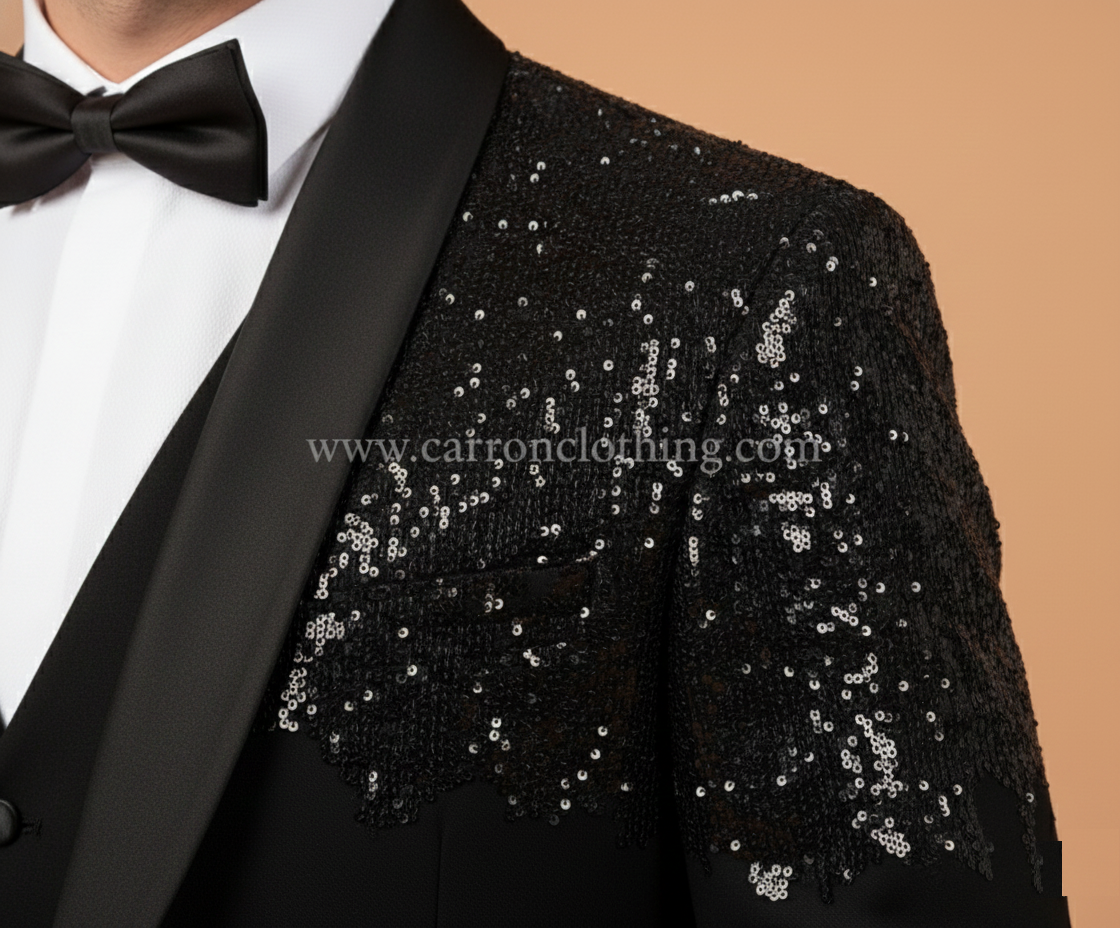 Bllack Colour Coat Suit(ME-MSUI_SU 18705.10)