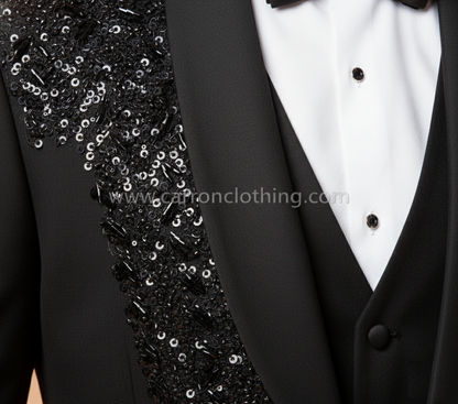 Black Colour Coat Suit (ME-MSUI_SU 18710.10)