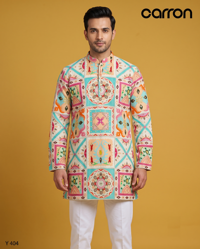 Pista Colour Kurta Set(ME-MKUS_Y 404)