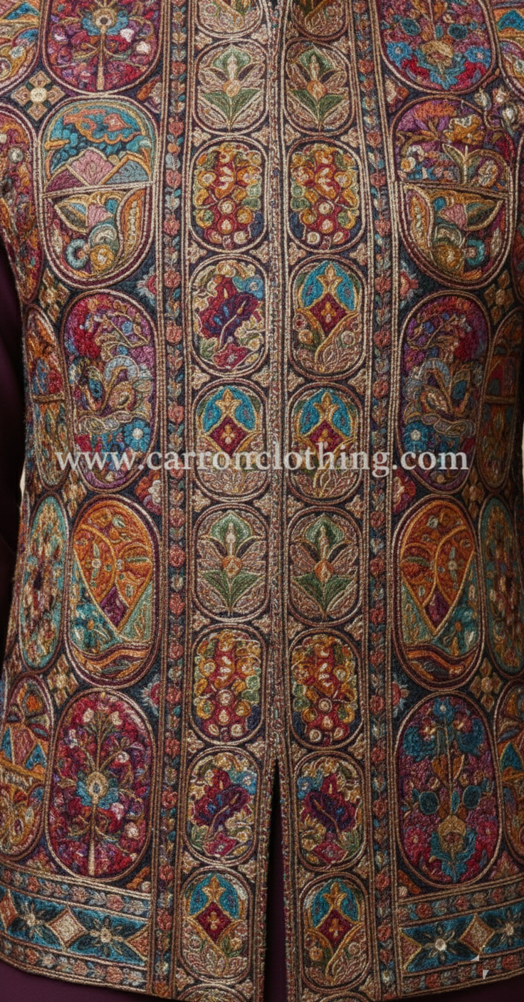 Wine Colour Bundi Set(ME-MBUS_Z 961)