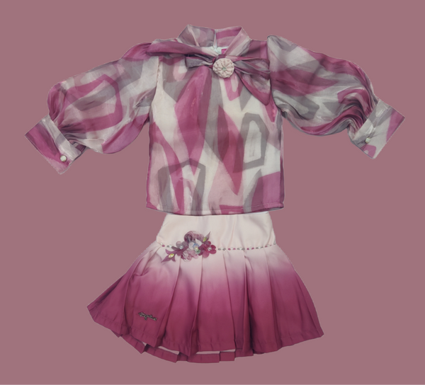 Pink Colour Skirt(GC-GSKT_609)