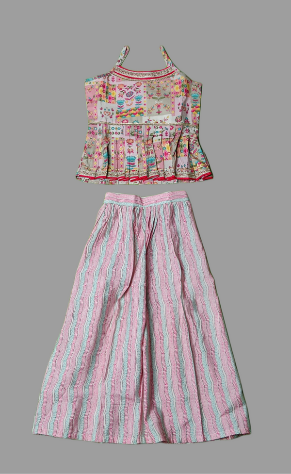 Pink Colour Plazo Suit(GE-GPZS_331)