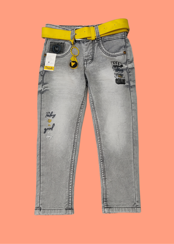 Grey Colour Jeans(BC-BJNS_2365)