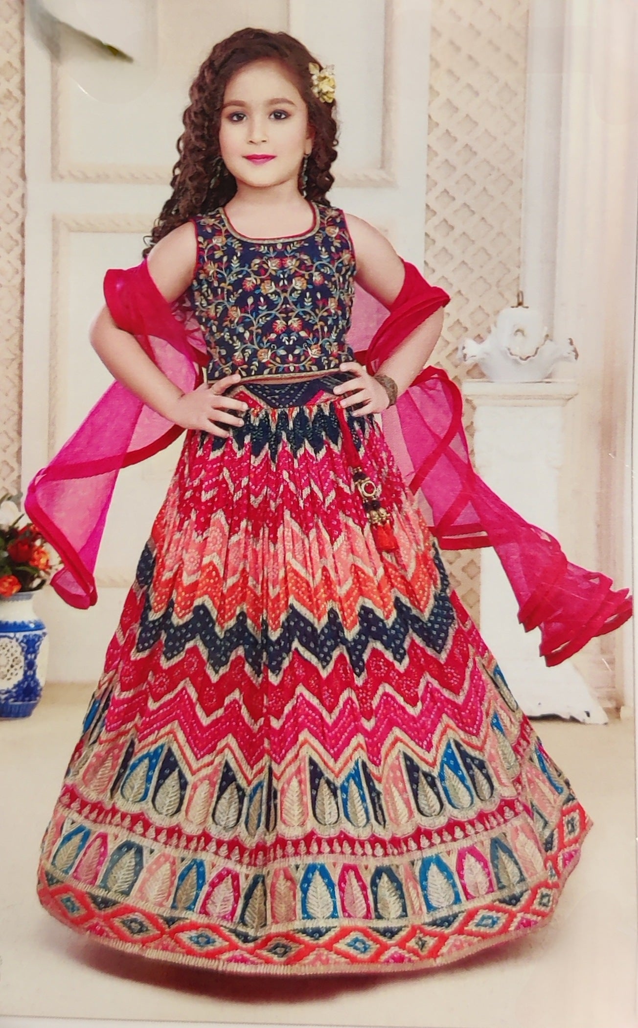 Rani Colour Ghaghra Choli(GE-GGHC_1531)