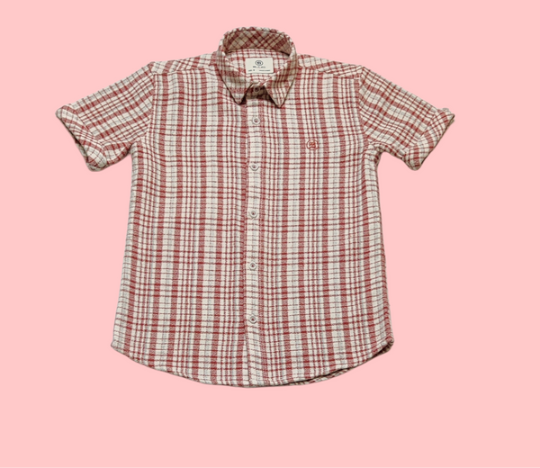 Rust Colour Shirt With T-Shirt(BC-BSHC_13126)