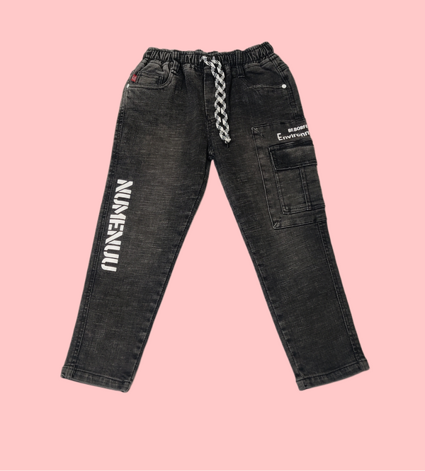 Dark Grey Colour Jeans(BC-BJNS_1066)