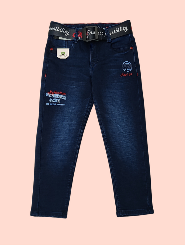 Dark Blue Colour Jeans(BC-BJNS_7545)