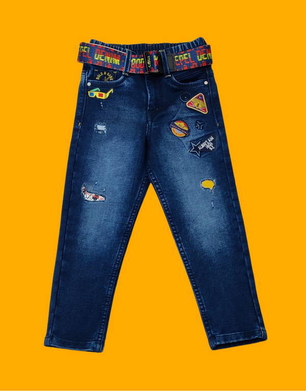 Dark Blue Colour Jeans(BC-BJNS_5467)