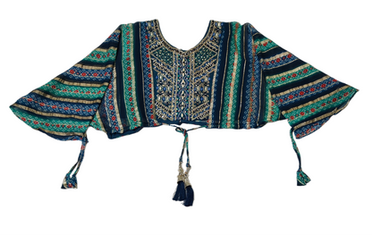 Peacock Colour Plazo Suit(GE-GPZS_153)