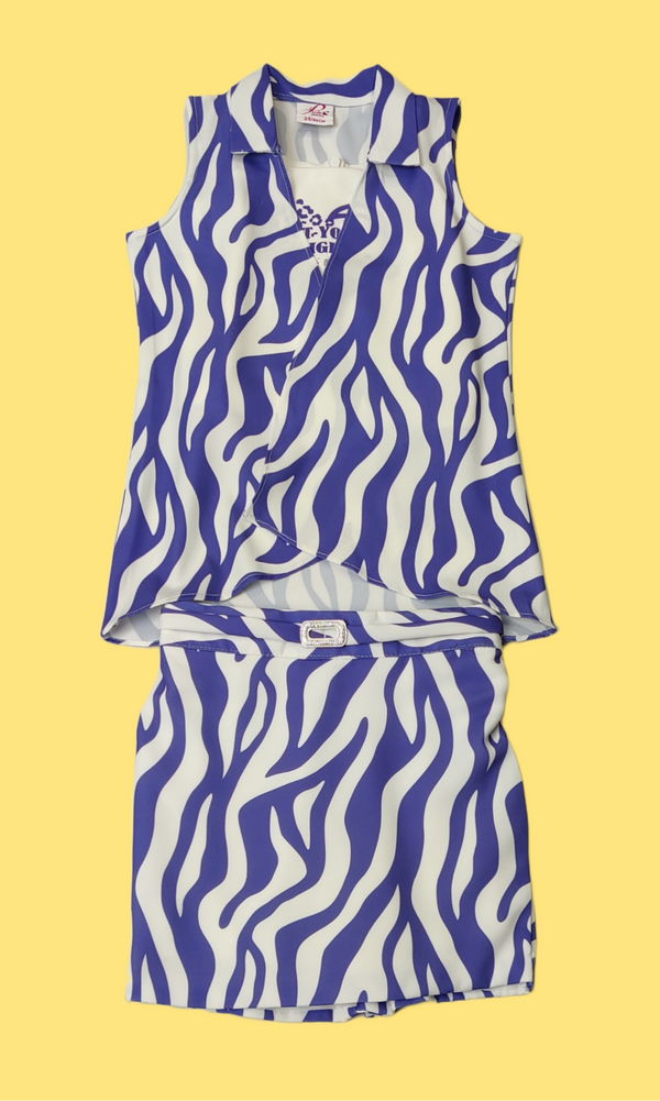 Purple Colour Skirt Blouse(GC-GSKT_5730)
