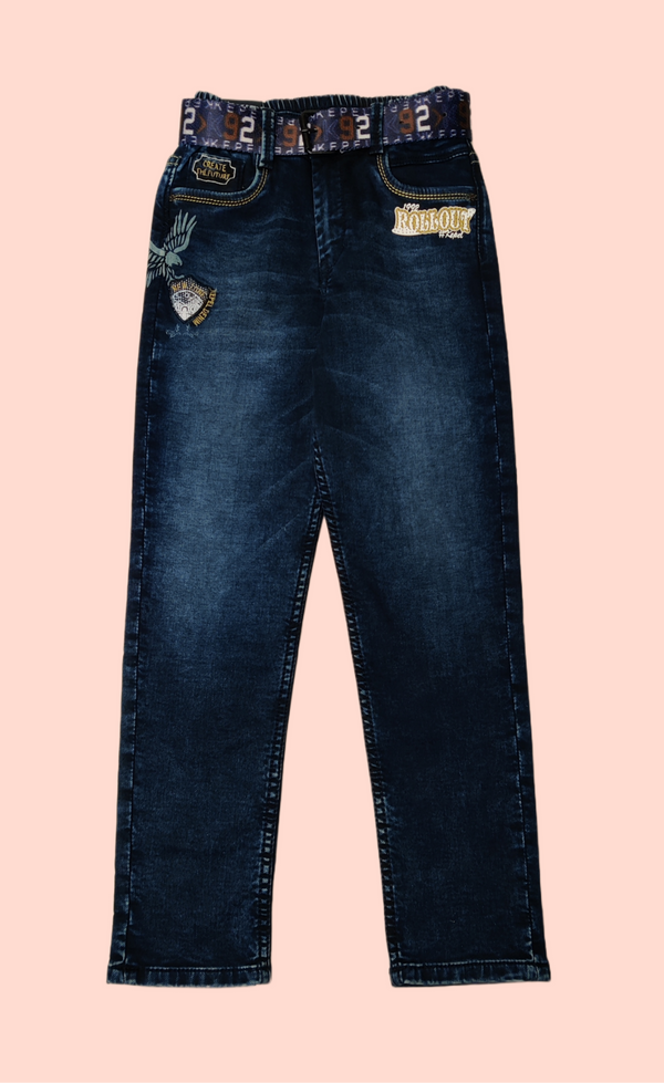 Dark Blue Colour Jeans(BC-BJNS_5485)