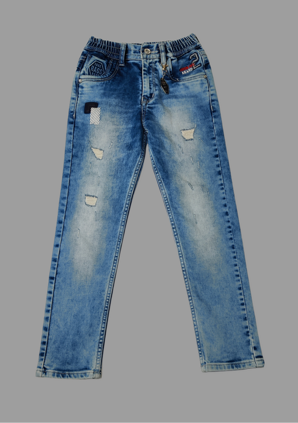 Stonewash Colour Jeans(BC-BJNS_344)