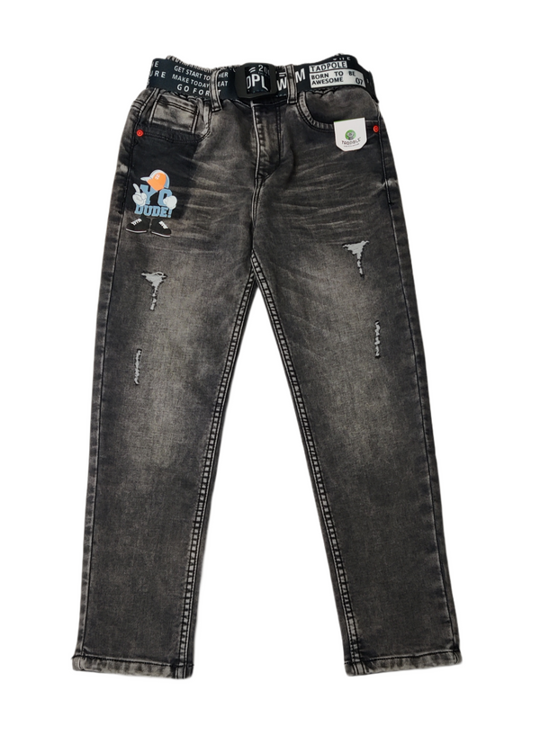 Grey Colour Jeans(BC-BJNS_7532)