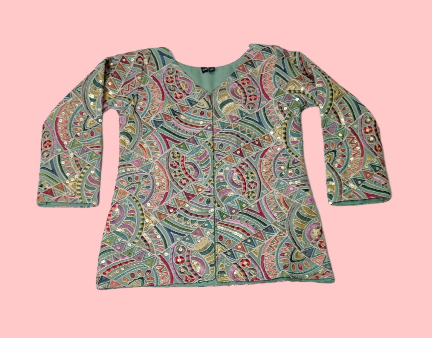 Pista Colour Plazo Suit(GE-GPZS_2250)