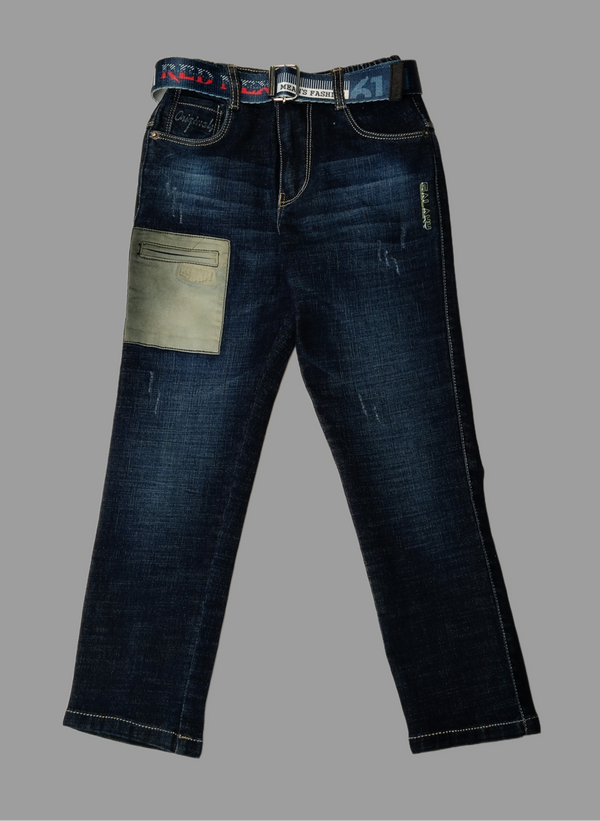 Dark Blue Colour Jeans(BC-BJNS_9594)
