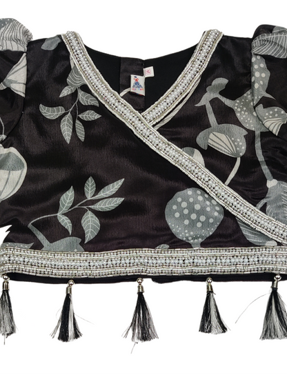 Black Colour Plazo Suit(GE-GPZS_4340)