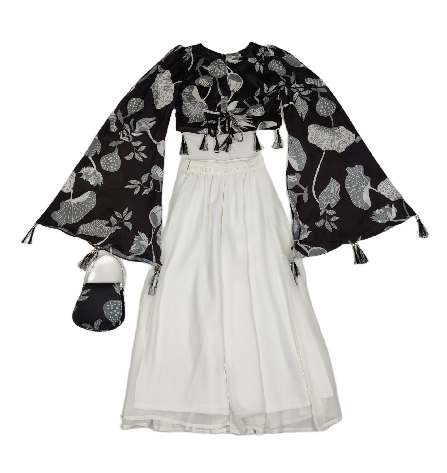 Black Colour Plazo Suit(GE-GPZS_4340)