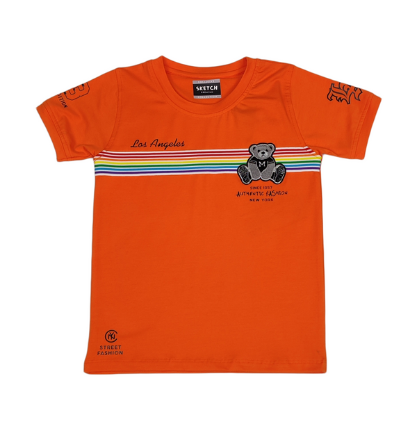 Orange Colour T-Shirt(BC-BTSH_4076)