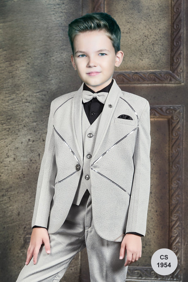 Light Grey Colour Coat Suit(BE-BCSU_1954)