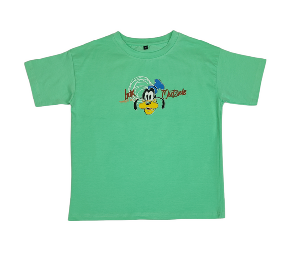 Parrot Green Colour T-Shirt(BC-BTSH_4228)