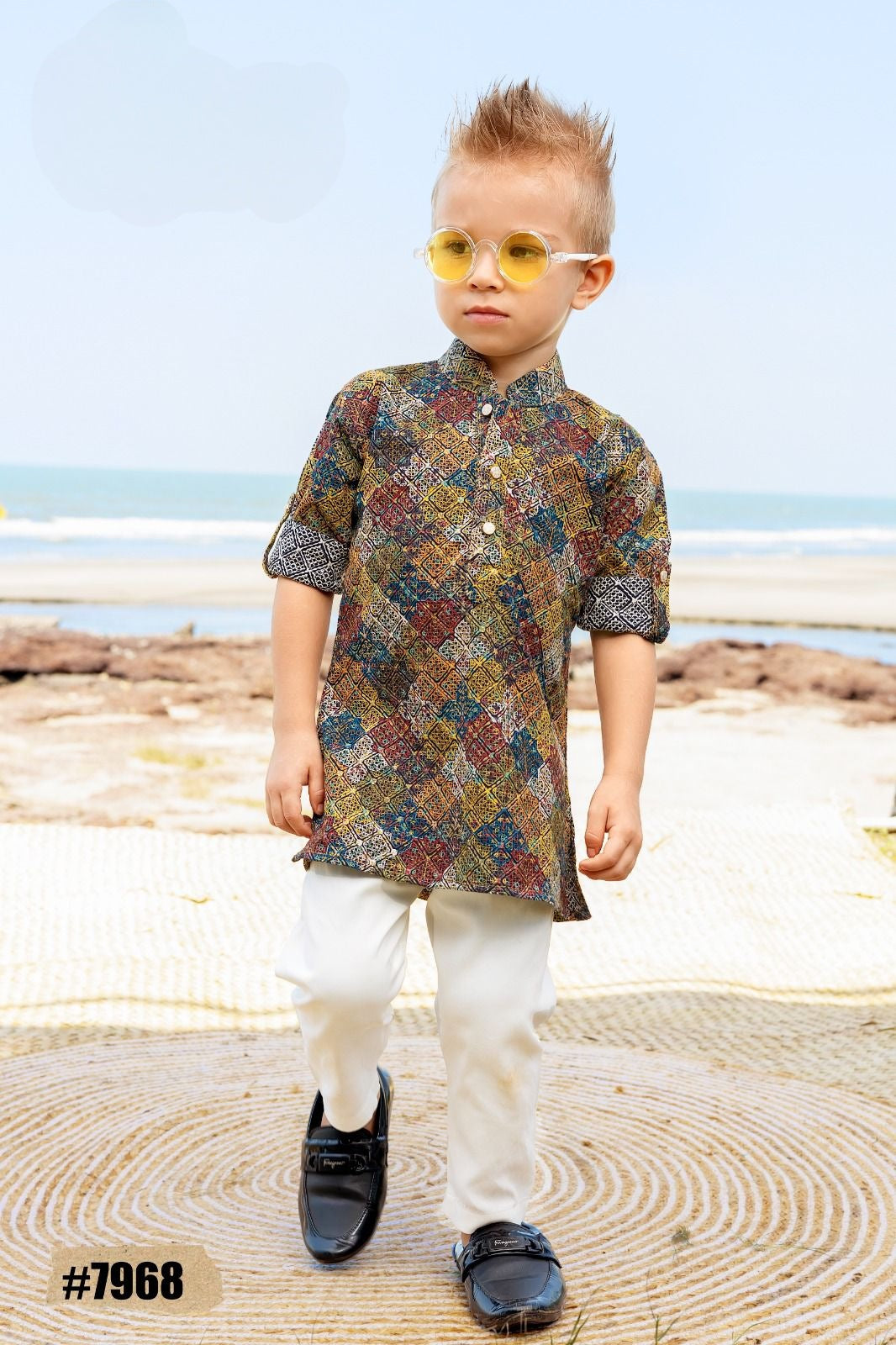 Mustard Colour Kurta Set(BE-BKUS_7968)