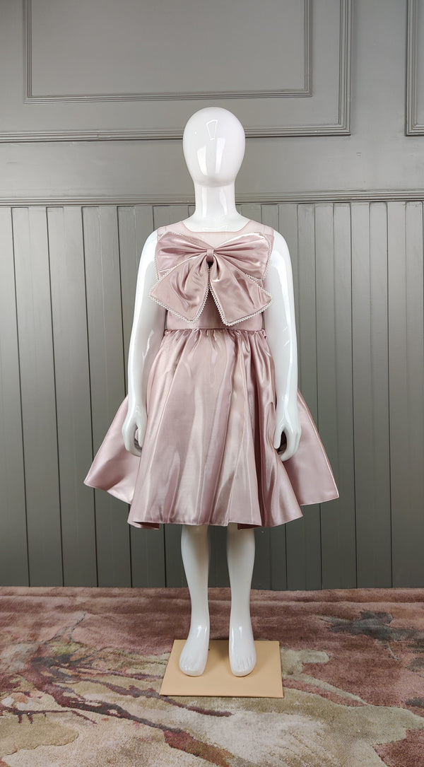Onion Pink Colour Party Frock(GE-GFRP_5054)