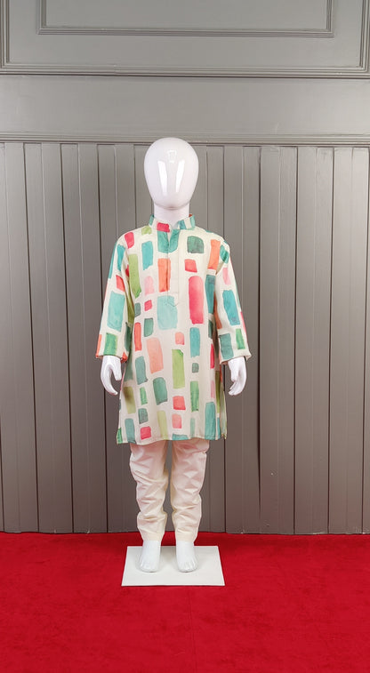 Fawn Colour Kurta Set(BE-BKUS_297)