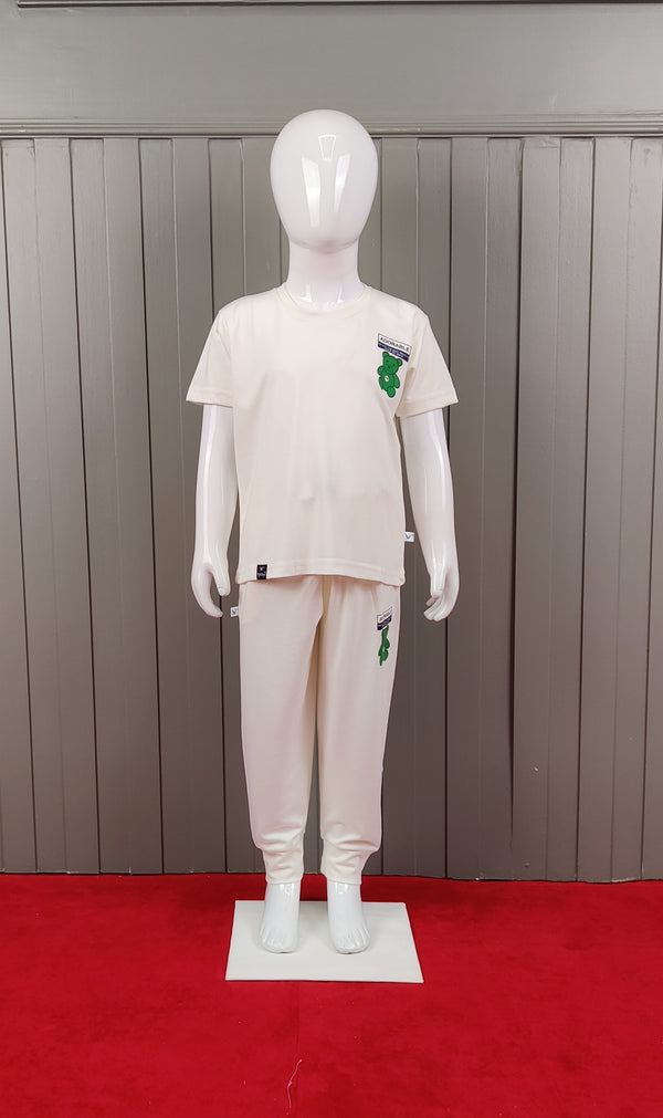 Off White Colour Night Suit(BC-BNWR_9476)